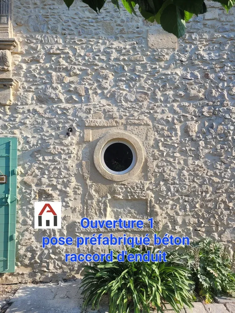 Ouverture en sous oeuvre - Oeil de boeuf (13)