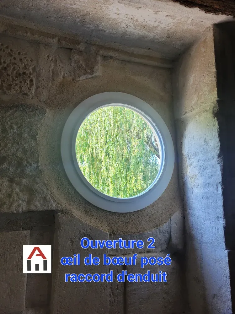 Ouverture en sous oeuvre - Oeil de boeuf (14)